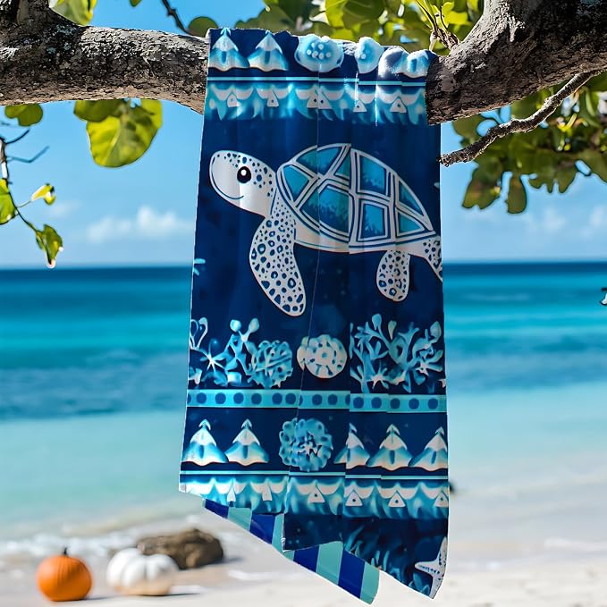 2 Pack Microfiber Beach Towel Oversized 71"x32" Sand Free Quick Dry Absorbent - Image 5