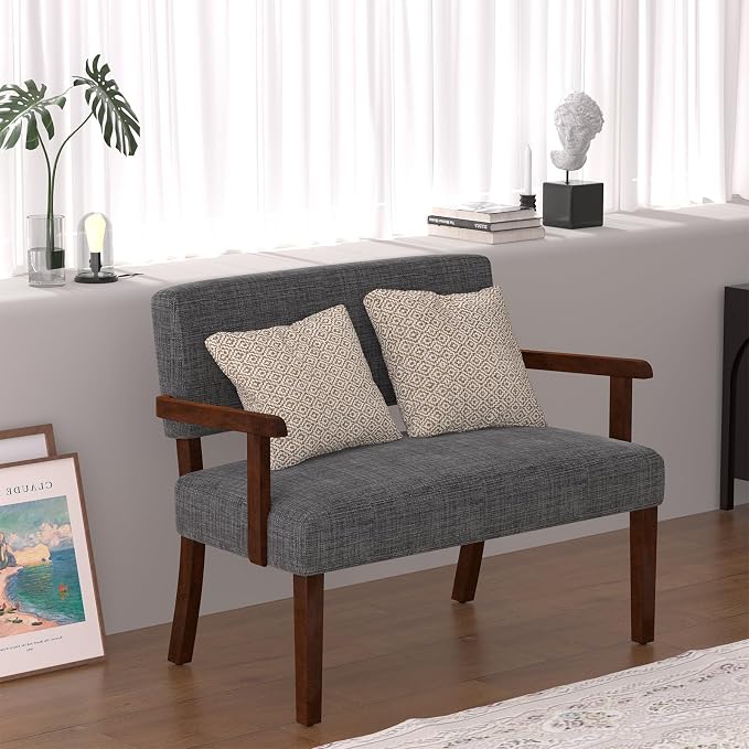 Accent Chair 2 Seat, Arm Chairs - Image 2