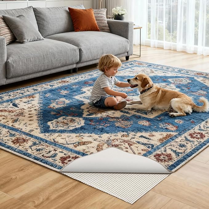 Songrey Non-Slip Rug Pad 2x4 FT, Extra Thick Carpet Pads - Image 7