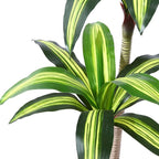 Artificial Plants, 6 Ft Dracaena Tree Faux Plants Indoor Outdoor Decor Fake Tree - Image 7