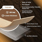 GSCIT Club Maple Edge Banding, 3 inch x 50ft Wood Edge Banding Pre-glued - Image 2