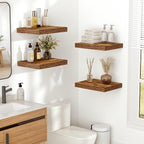 Vivelove 10 Inch Deep Floating Shelves 10 inch Long, 10 x 10 Wide Wall Shelves - Image 2