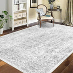4x6 Rug, Small Area Rug for Living Room, Machine Washable Non-Slip Throw Rug - Image 8