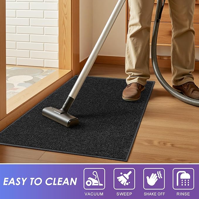 Kuyal Door Mat, Non Slip Waterproof Outdoor Mats, Commercial Floor Inside - Image 6