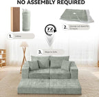 Boneless Sectional Loveseat Couch - Image 7