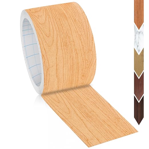 GSCIT Club Wood Grain Repair Tape, 2.3 inch X 15ft Self Adhesive Maple Grain by GSCITCLUBEDGEBANDING