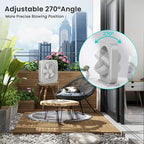 AMACOOL Table Fan, 12 inch Box Fan - Image 5