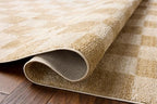 Loloi Chris Loves Julia Calvin Collection CLV-01 Wheat/Ivory 3'-6" x 5'-6" - Image 4