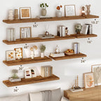 Vivelove 10 Inch Deep Floating Shelves 36 inch Long, 36 x 10 Wide Wall Shelves - Image 5