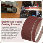 HARFINGTON 2 x 72 Inch Sanding Belts, Metal Polishing, Knife Sharpener - Image 6