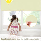 ChrisDowa Cordless Blackout Roller Shades - Image 3