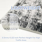 IOHOUZE Abstract Area Rugs 8x10 Ft Washable Large Rugs - Image 5