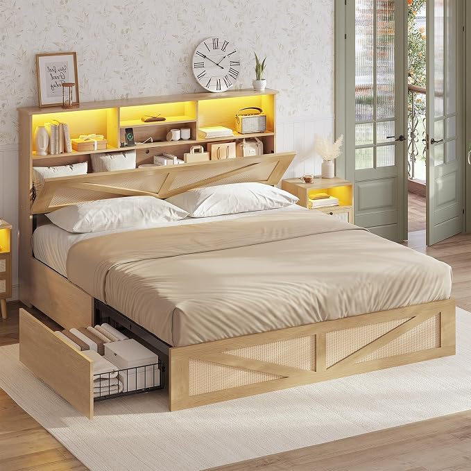 AOGLLATI Full Size Bed Frame by AOGLLATI