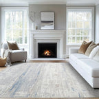 Washable Rugs 5x7 Area Rugs for Living Room- Modern Abstract Rugs for Bedroom - Image 8