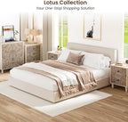 COSIEST 3 Drawers Nightstand Set of 2, Accent Dresser, Bedside Table, Bedroom - Image 4