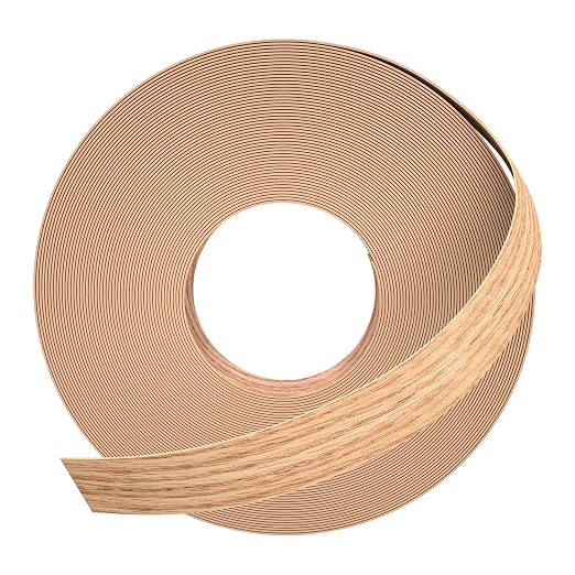 GSCIT Club Red Oak Edge Banding, 1 inch x 250ft roll of Veneer Edge Banding - Image 8