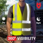 NoCry 360° Reflective Hi Vis Vest - Image 3