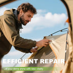 7x9in Nylon Repair Patch，Tent Repair Kit，Self Adhesive Waterproof Fabric Repair - Image 5