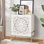 PHI VILLA White Accent Cabinet - Image 7