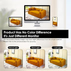 80" Convertible Sofa Bed, Corduroy Deep Seat Folding Pull Out Couch - Image 9
