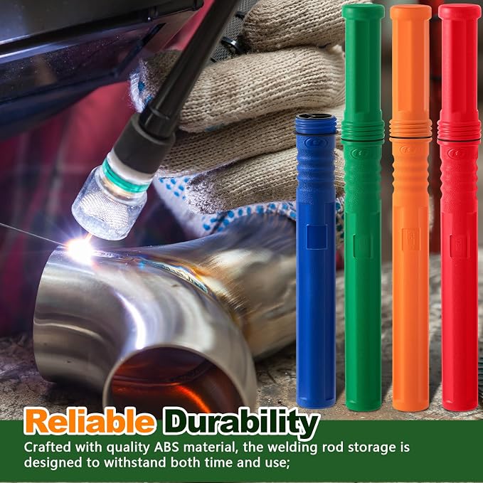 Tandefio 4 Pcs Welding Rod Storage Tube 40 Inch Tig Rod Storage Canisters - Image 6