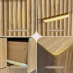 CARPETNAL Fluted 9 Drawer Dresser - Image 6