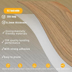 GSCIT Club Natural Walnut Wallpaper, 15.7 inch X 25ft Self Adhesive Wood Grain - Image 2