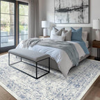 3x5 Rug, Small Area Rug for Living Room, Machine Washable Non-Slip Throw Rug - Image 3