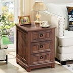 Farmhouse Night Stand Set of 2, Dresser - Image 7