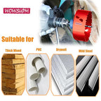 5-1/4 Inch Deep HSS Bi Metal Hole Saw Cutter - Image 5