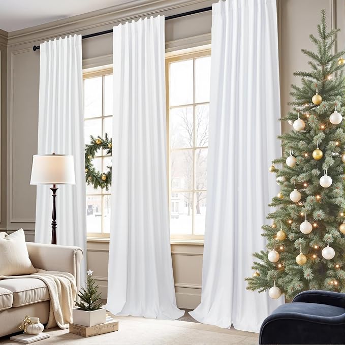 Drapes 84 Inch Length 2 Panels Set - Image 2