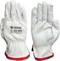 Cestus GU603, Sun-Dried Grain Leather Work Gloves Premium Grade Goatskin by CestusArmoredGloves