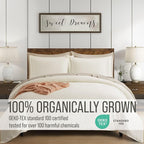 Bella Coterie Luxury Bamboo Viscose California King Size Duvet Cover Set | 100% - Image 4