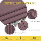NICETOWN Dry Rose Blackout Curtains 84 inch Length 2 Panels, Grommet Thermal - Image 4