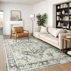 zesthome 5x7 Washable Rug-Stain Resistant Area Rugs by Zesthome