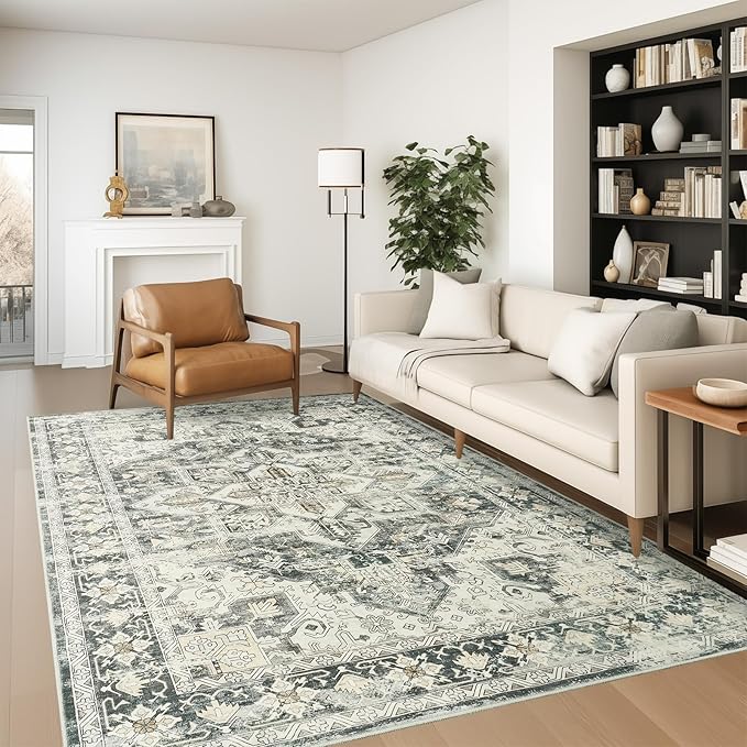 zesthome 5x7 Washable Rug-Stain Resistant Area Rugs by Zesthome