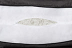 Husband Pillow Aspen Iron Grey, Reading Pillow Bed Rest Chair, Two-Sided - Image 7