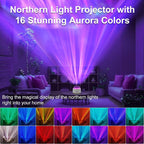 Northern Light Projector, Battery Operated Aurora Night Light, 16 Colors Galaxy - Image 3