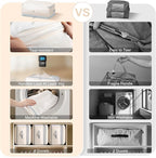 Comforter Storage Bag - 130L Large Capacity Blanket Storage Bags 4-Layer Ultra - Image 7