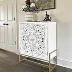 PHI VILLA White Accent Cabinet - Image 4