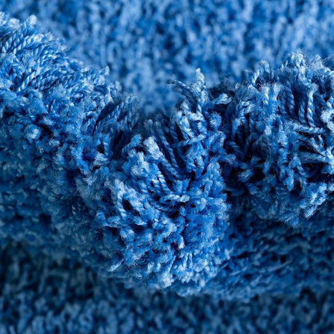 Unique Loom Solid Shag Collection Area Rug - Image 9
