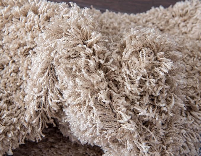 Unique Loom Solid Shag Collection Area Rug - Image 7