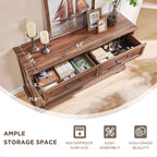 JXQTLINGMU Farmhouse 6 Drawers Dresser - Image 3