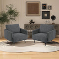 Oversized Accent Chair for Living Room Cozy Reading Chairs Mid-Century Modern by Unknown