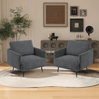 Oversized Accent Chair for Living Room Cozy Reading Chairs Mid-Century Modern by Unknown