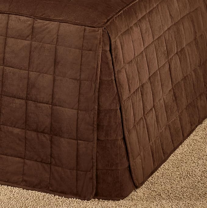 Camden Luxury Bedding | Neutral Chocolate Brown Color | Fitted Hollywood Daybed - Image 3