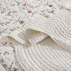 MarCielo 3-Piece 100% Cotton Oversized Bedspread Lightweight Quilt Coverlet - Image 6