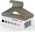 Neaties Heavy Duty Clothes Hangers 100 Pack – Made in The USA – 8lb Capacity by NeatiesHangers