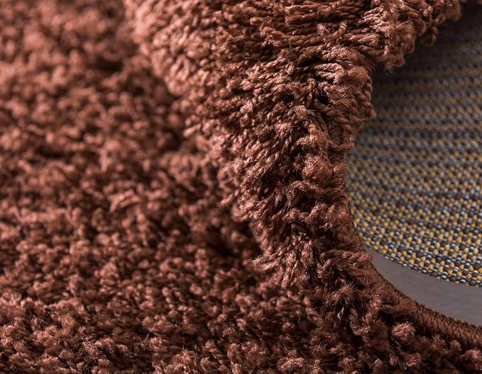 Unique Loom Solid Shag Collection Area Rug - Image 6