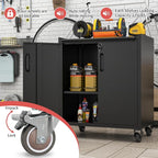 Metal Tool Storage Cabinet for Garage, Mobile Heavy Duty Garage Tool Chests & - Image 5